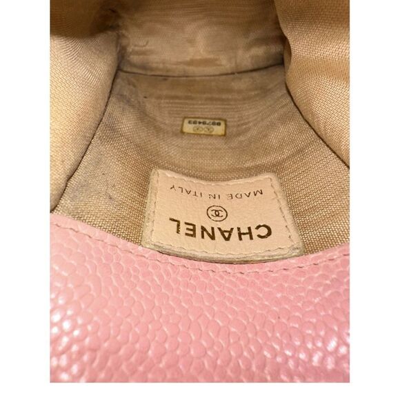Chanel pink leather mini bag - Picture 10 of 13